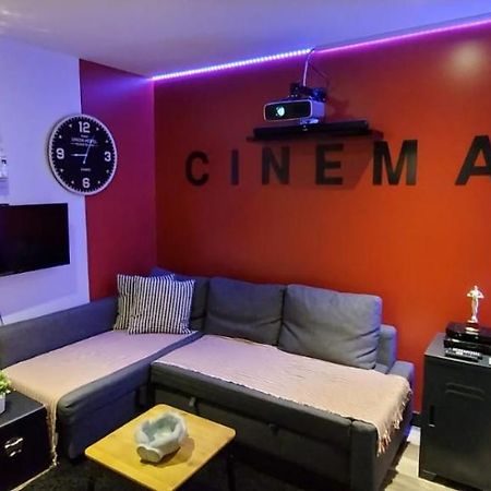 Appartement Cinema Video-Projecteur Et Garage 옹플뢰르 외부 사진