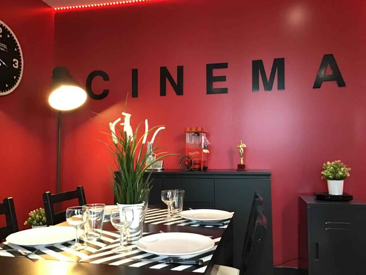 Appartement Cinema Video-Projecteur Et Garage 옹플뢰르 외부 사진